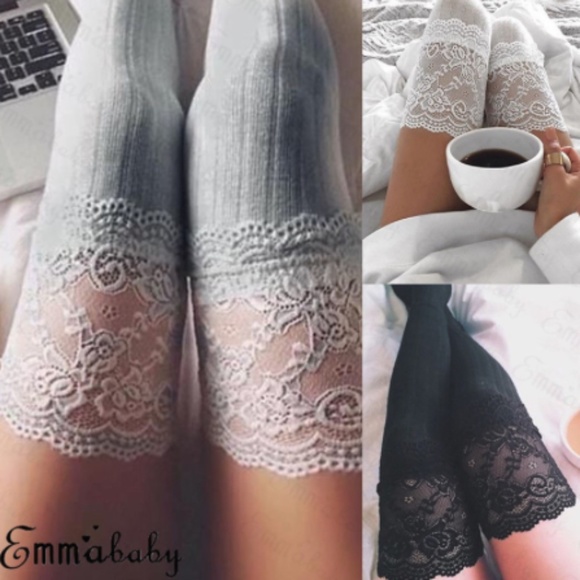 Over the Knee Thigh High Socks - Picture 3 of 4